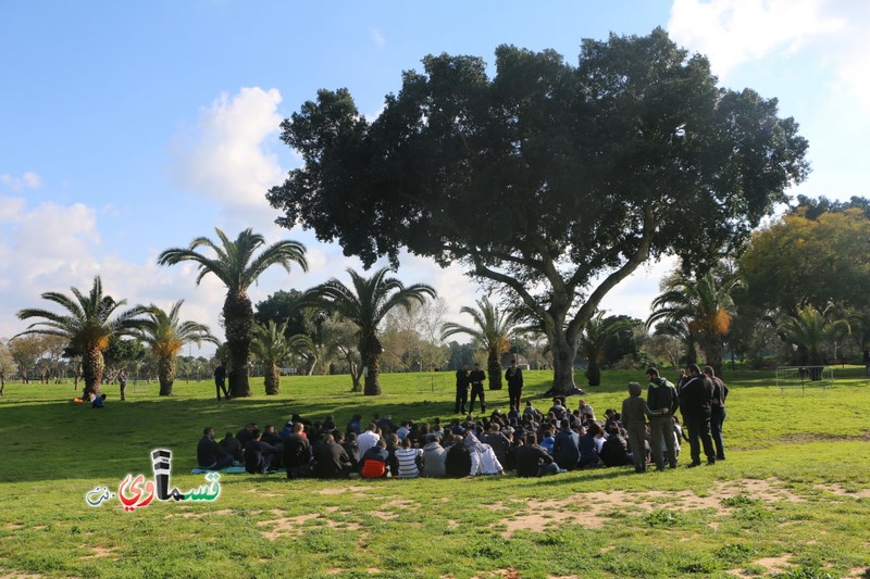 قسم الطلاب الحركة الاسلامية – كفر قاسم ينظم رحلة ترفيهية تعليمية الي بارك السفاري في رمات غان .